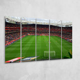 Emirates Stadium England, Stadium Canvas, Sport Art, Gift for him, Multi Panels B, Canvas Prints Wall Art Decor