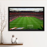 Emirates Stadium England, Stadium Canvas, Sport Art, Gift for him, Framed Canvas Prints Wall Art Decor, Framed Picture