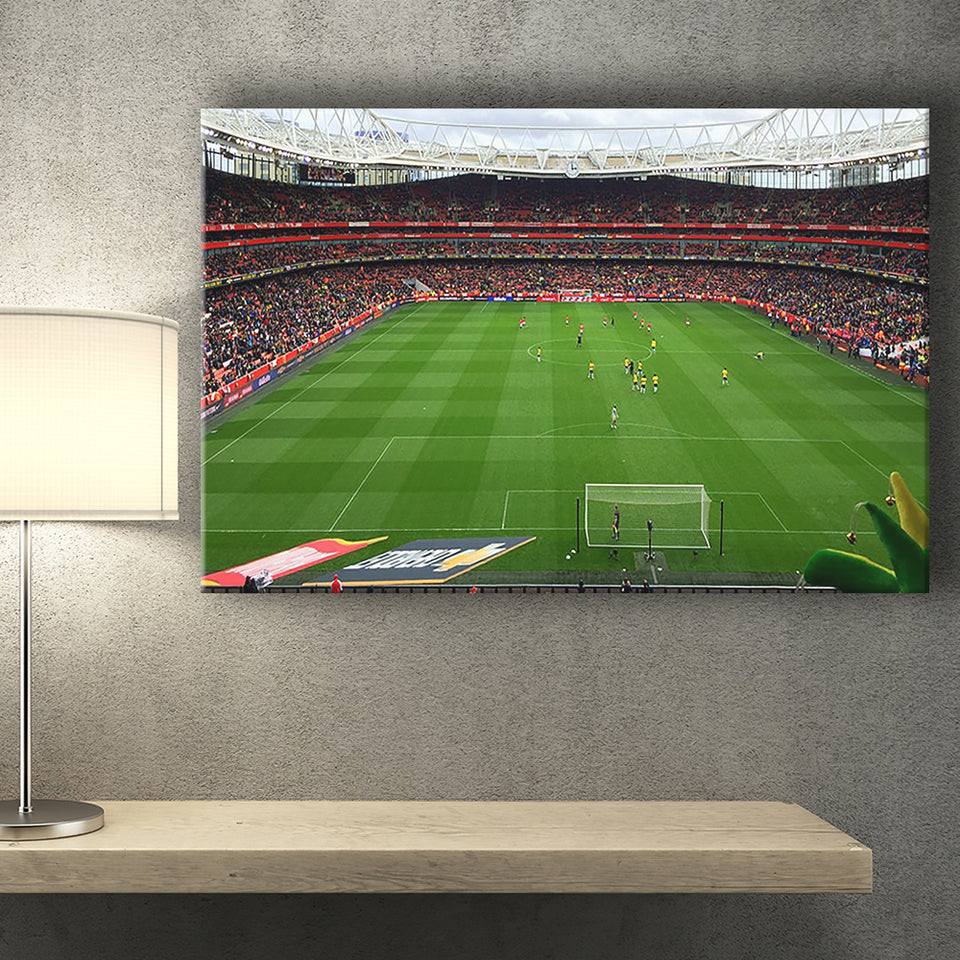 Emirates Stadium England, Stadium Canvas, Sport Art, Gift for him, Fan Gift, Canvas Prints Wall Art Decor