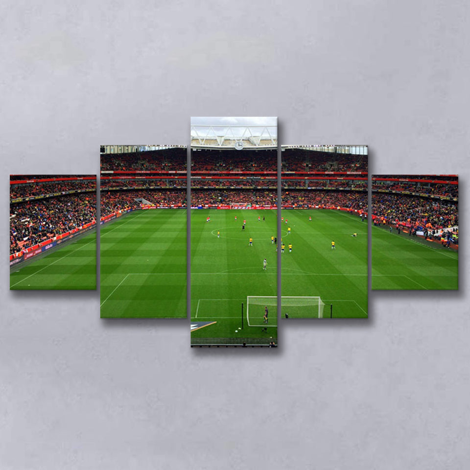 Emirates Stadium England, Stadium Canvas, Sport Art, Large Canvas, Multi Panels, Canvas Prints Wall Art Decor