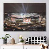 Emirates Stadium, English Football Stadium At Night Canvas Prints Wall Art - Painting Canvas, Wall Decor, Fan Gift, Art Prints