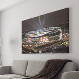 Emirates Stadium, English Football Stadium At Night Canvas Prints Wall Art - Painting Canvas, Wall Decor, Fan Gift, Art Prints