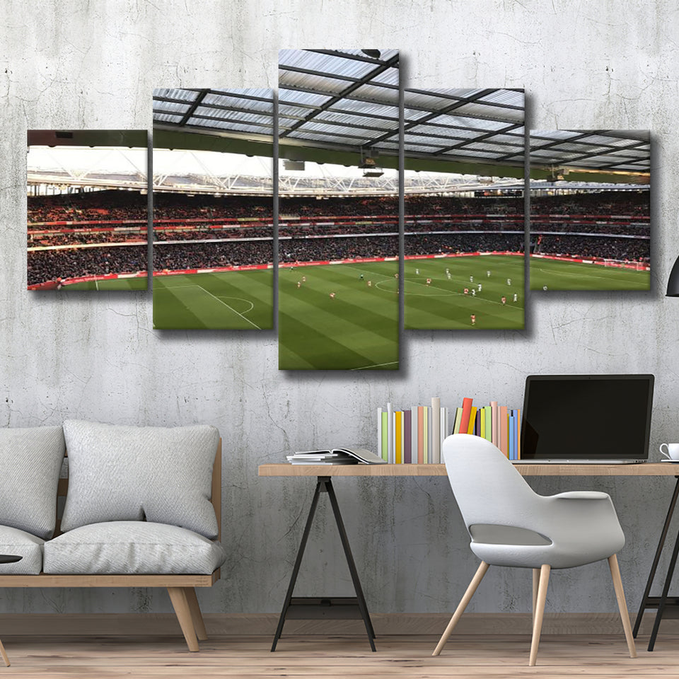 Emirates Stadium, Stadium Canvas, Sport Art, Large Canvas,V1 Multi Panels, Canvas Prints Wall Art Decor