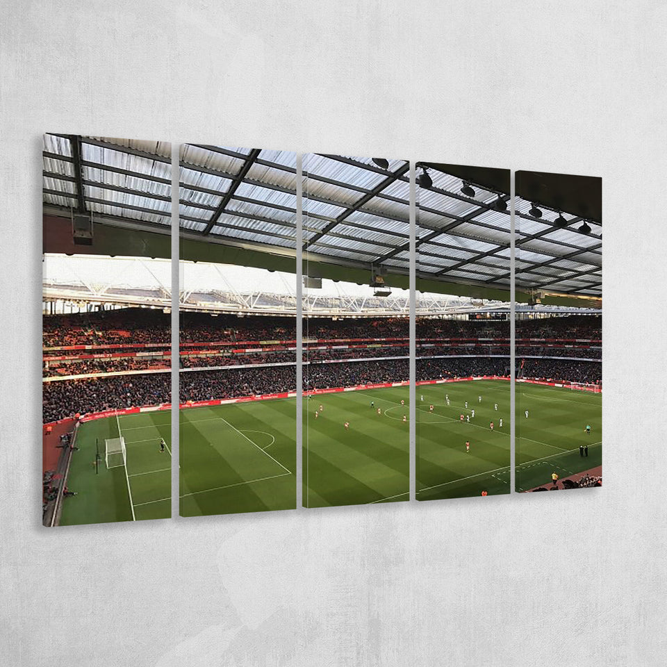 Emirates Stadium, Stadium Canvas, Sport Art, Gift for him,100 Multi Panels B, Canvas Prints Wall Art Decor