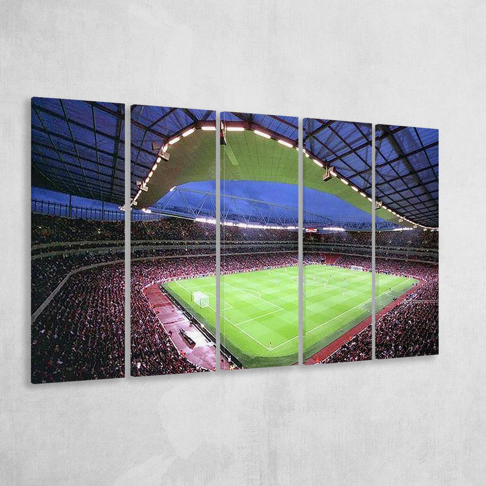 Emirates Stadium, Stadium Canvas, Sport Art, Gift for him, Multi Panels B, Canvas Prints Wall Art Decor