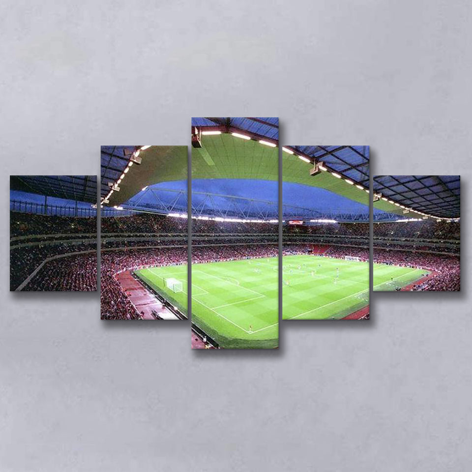 Emirates Stadium, Stadium Canvas, Sport Art, Large Canvas, Multi Panels, Canvas Prints Wall Art Decor