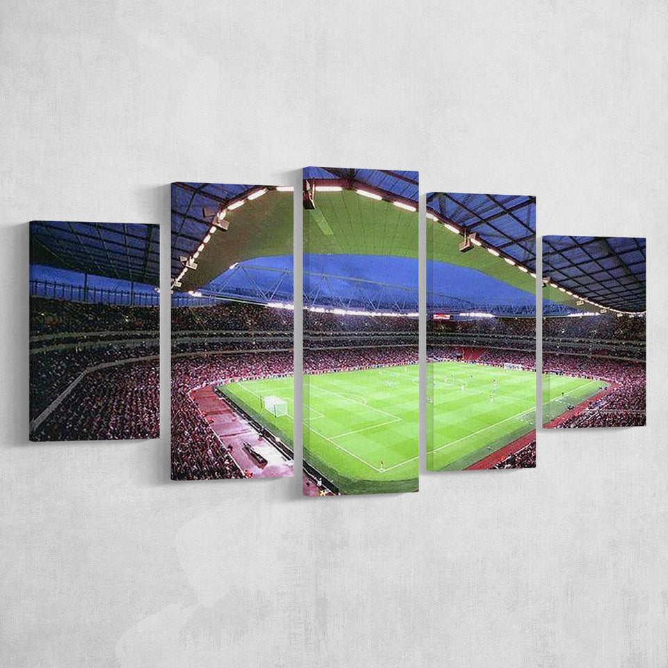 Emirates Stadium, Stadium Canvas, Sport Art, Large Canvas, Multi Panels, Canvas Prints Wall Art Decor