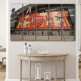 Emirates Stadium Wall Art Arsenal Stadium Canvas Prints Football Stadium,Multi Panels B,Sport Stadium Art Prints, Fan Gift