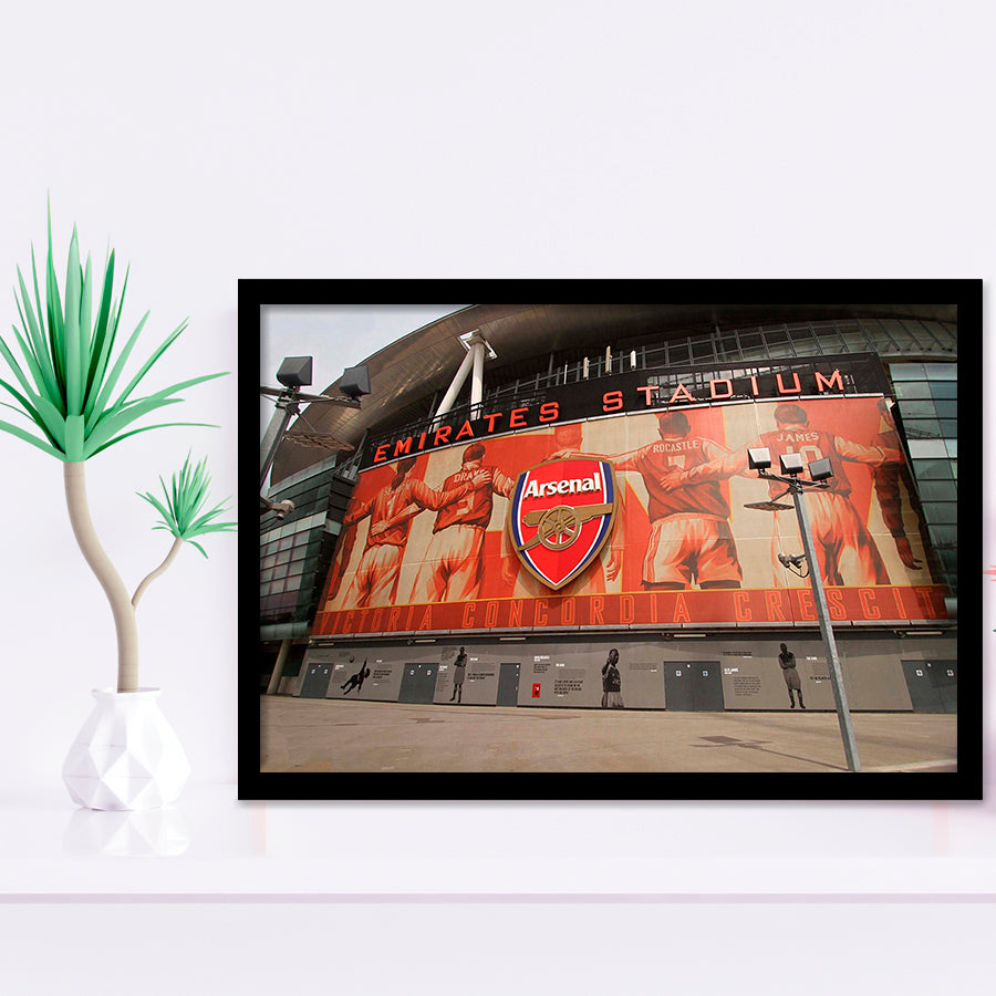 Emirates Stadium Wall Art Arsenal Stadium Art Prints Football Stadium,Sport Stadium Art Prints, Fan Gift, Wall Decor