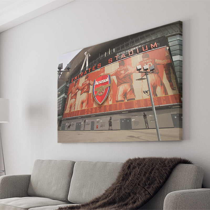 Emirates Stadium Wall Art Arsenal Stadium Canvas Prints Football Stadium,Sport Stadium Art Prints, Fan Gift, Wall Decor