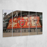 Emirates Stadium Wall Art Arsenal Stadium Canvas Prints Football Stadium,Multi Panels B,Sport Stadium Art Prints, Fan Gift