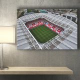 Emirates Stadium Wall Art Arsenal Stadium Canvas Prints London Poster,Sport Stadium Art Prints, Fan Gift, Wall Decor