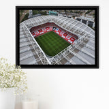 Emirates Stadium Wall Art Arsenal Stadium Framed Canvas Prints London Poster,Sport Stadium Art Prints, Fan Gift