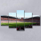 Emirates Stadium in Highbury, Stadium Canvas, Sport Art, Large Canvas, Multi Panels, Canvas Prints Wall Art Decor