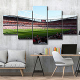 Emirates Stadium in Highbury, Stadium Canvas, Sport Art, Large Canvas, Multi Panels, Canvas Prints Wall Art Decor