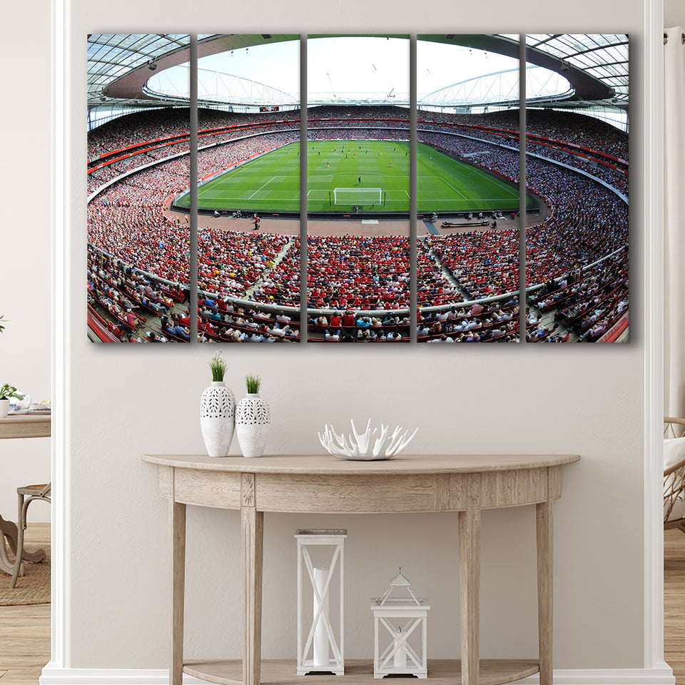 Emirates Stadium in London, Stadium Canvas, Sport Art, Gift for him, Multi Panels B, Canvas Prints Wall Art Decor