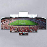 Emirates Stadium in London, Stadium Canvas, Sport Art, Large Canvas, Multi Panels, Canvas Prints Wall Art Decor