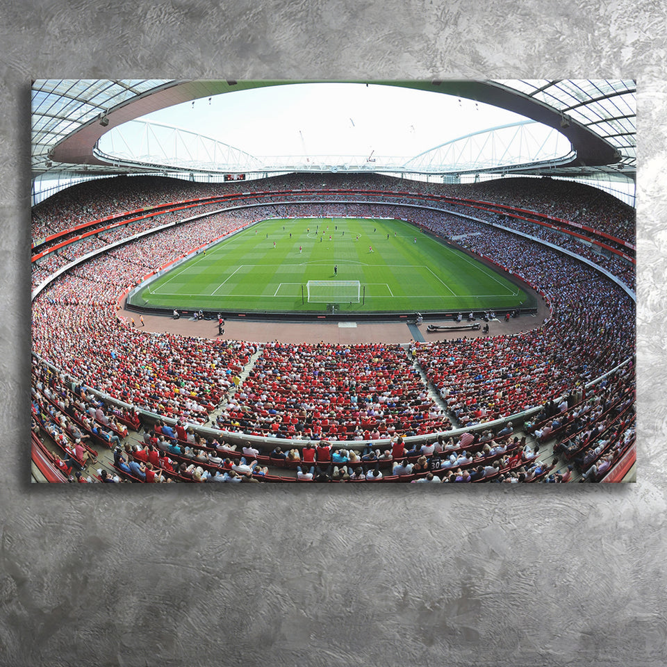 Emirates Stadium in London, Stadium Canvas, Sport Art, Gift for him, Fan Gift, Canvas Prints Wall Art Decor