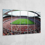 Emirates Stadium in London, Stadium Canvas, Sport Art, Gift for him, Multi Panels B, Canvas Prints Wall Art Decor