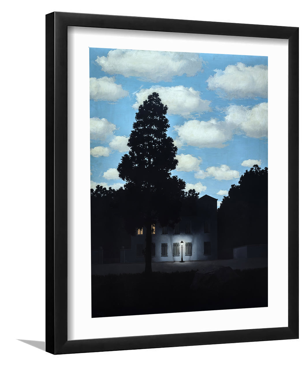 Empire Of Light By Ren? Magritte - Painting Art, Art Framed Art – UnixCanvas