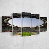 Empty Baku Olympic Stadium, Stadium Canvas, Sport Art, Large Canvas, Multi Panels, Canvas Prints Wall Art Decor