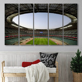 Empty Baku Olympic Stadium, Stadium Canvas, Sport Art, Gift for him, Multi Panels B, Canvas Prints Wall Art Decor