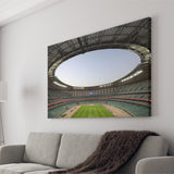 Empty Baku Olympic Stadium, Stadium Canvas, Sport Art, Gift for him, Fan Gift, Canvas Prints Wall Art Decor