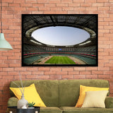 Empty Baku Olympic Stadium, Stadium Canvas, Sport Art, Gift for him, Framed Art Prints Wall Art Decor, Framed Picture
