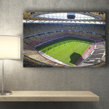 Empty Bucharest Stadium, Stadium Canvas, Sport Art, Gift for him, Fan Gift, Canvas Prints Wall Art Decor