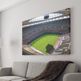 Empty Bucharest Stadium, Stadium Canvas, Sport Art, Gift for him, Fan Gift, Canvas Prints Wall Art Decor