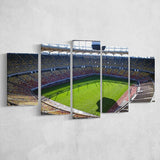Empty Bucharest Stadium, Stadium Canvas, Sport Art, Large Canvas, Multi Panels, Canvas Prints Wall Art Decor