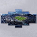 Empty Camp Nou, Stadium Canvas, Sport Art, Large Canvas, Multi Panels, Canvas Prints Wall Art Decor
