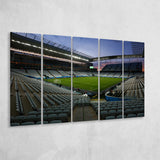 Empty Corinthians Stadium, Stadium Canvas, Sport Art, Gift for him, Multi Panels B, Canvas Prints Wall Art Decor