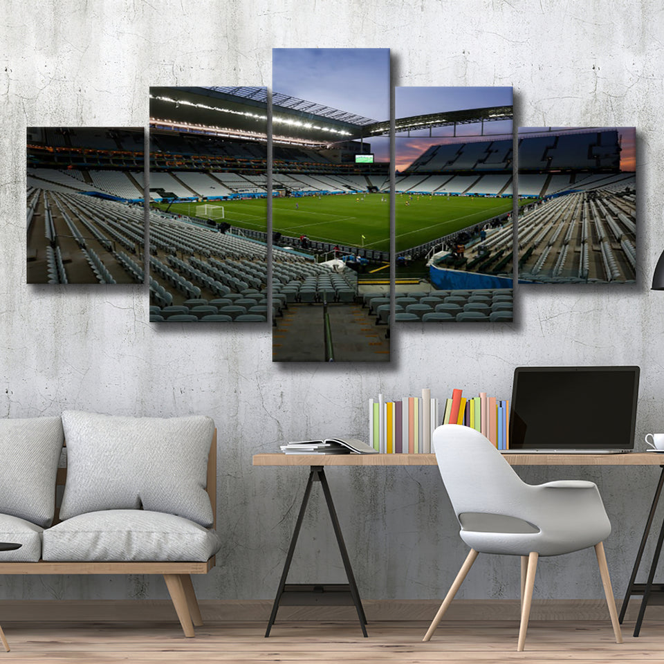 Empty Corinthians Stadium, Stadium Canvas, Sport Art, Large Canvas, Multi Panels, Canvas Prints Wall Art Decor