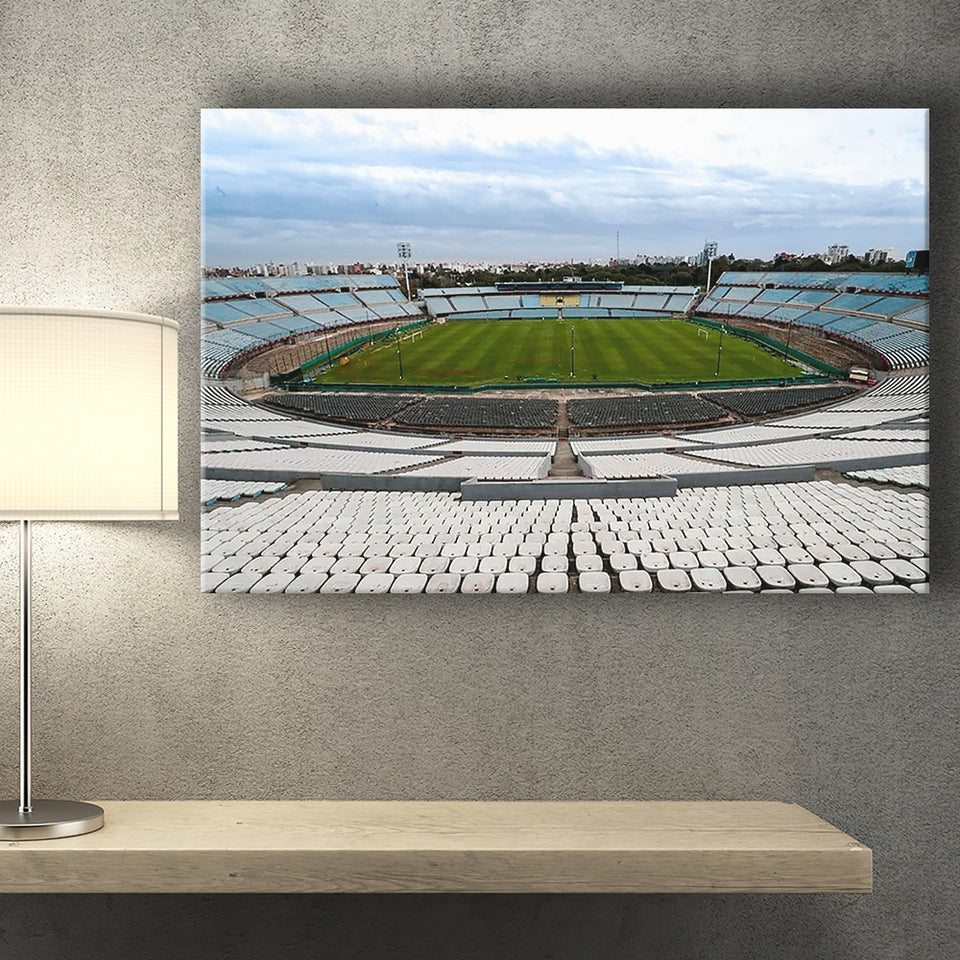 Empty Estadio Centenario, Stadium Canvas, Sport Art, Gift for him, Fan Gift, Canvas Prints Wall Art Decor