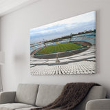 Empty Estadio Centenario, Stadium Canvas, Sport Art, Gift for him, Fan Gift, Canvas Prints Wall Art Decor