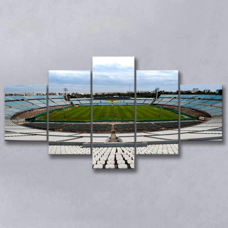 Empty Estadio Centenario, Stadium Canvas, Sport Art, Large Canvas, Multi Panels, Canvas Prints Wall Art Decor
