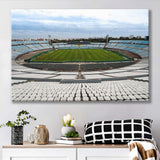 Empty Estadio Centenario, Stadium Canvas, Sport Art, Gift for him, Fan Gift, Canvas Prints Wall Art Decor