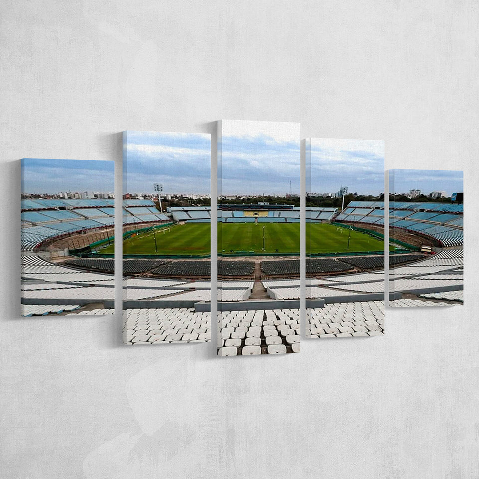 Empty Estadio Centenario, Stadium Canvas, Sport Art, Large Canvas, Multi Panels, Canvas Prints Wall Art Decor