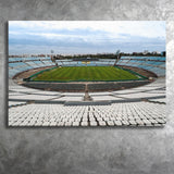 Empty Estadio Centenario, Stadium Canvas, Sport Art, Gift for him, Fan Gift, Canvas Prints Wall Art Decor