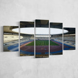 Empty Estadio La Cartuja de Sevilla, Stadium Canvas, Sport Art, Large Canvas, Multi Panels, Canvas Prints Wall Art Decor