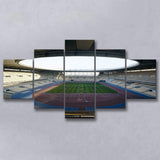 Empty Estadio La Cartuja de Sevilla, Stadium Canvas, Sport Art, Large Canvas, Multi Panels, Canvas Prints Wall Art Decor