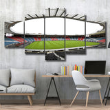 Empty Hampden Park, Stadium Canvas, Sport Art, Large Canvas, Multi Panels, Canvas Prints Wall Art Decor