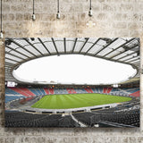 Empty Hampden Park, Stadium Canvas, Sport Art, Gift for him, Fan Gift, Canvas Prints Wall Art Decor