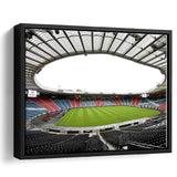 Empty Hampden Park, Stadium Canvas, Sport Art, Gift for him, Framed Canvas Prints Wall Art Decor, Framed Picture