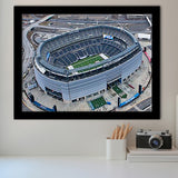 Empty MetLife Stadium, Stadium Canvas, Sport Art, Gift for him, Framed Art Prints Wall Art Decor, Framed Picture