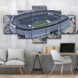 Empty MetLife Stadium, Stadium Canvas, Sport Art, Large Canvas, Multi Panels, Canvas Prints Wall Art Decor