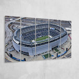 Empty MetLife Stadium, Stadium Canvas, Sport Art, Gift for him, Multi Panels B, Canvas Prints Wall Art Decor