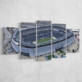 Empty MetLife Stadium, Stadium Canvas, Sport Art, Large Canvas, Multi Panels, Canvas Prints Wall Art Decor