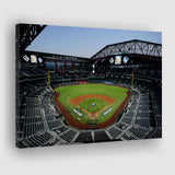 Empty Stadium at Globe Life Field, Stadium Canvas, Sport Art, Gift for him, Fan Gift, Canvas Prints Wall Art Decor